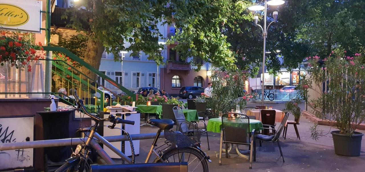 Sonniges Zimmer Mit Balkon Im Herzen Mannheims Bagian luar foto