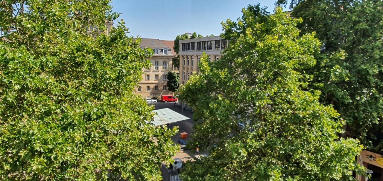 Sonniges Zimmer Mit Balkon Im Herzen Mannheims Bagian luar foto